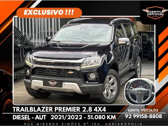 CHEVROLET TRAILBLAZER 2.8 PREMIER 4X4 16V TURBO DIESEL 4P AUTOMÁTICO CHEVROLET TRAILBLAZER 2.8 PREMIER 4X4 16V TURBO DIESEL 4P AUTOMÁTICO